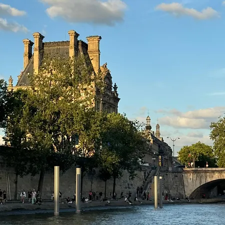 דירה Location Calm Palais Royal Louvre Opera Concorde Clim *